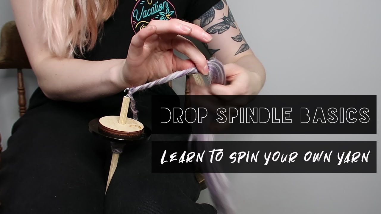 Drop spindling for beginners: which spindle and yarn to use? - Gathered