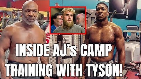 INSIDE CAMP: Anthony Joshua Training With Mike Tyson Before Jake Paul Fight