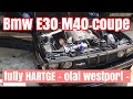 BMW E30 M40 coupe ! owner otai dari westport - pulau indah -part 1-