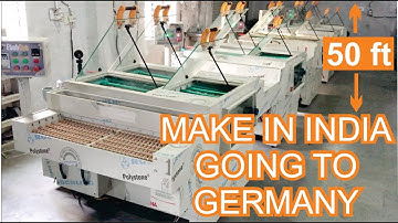50 ft Automatic Etching Line made in India for Germany