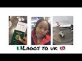 LAGOS TO UK💃//I ALMOST MISSED MY FLIGHT😪//SAYING GOOBYES😩