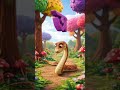 অ'য় অজগর সাপ কাটুন #reels #kids #animation #education #reelsঅআইঈ