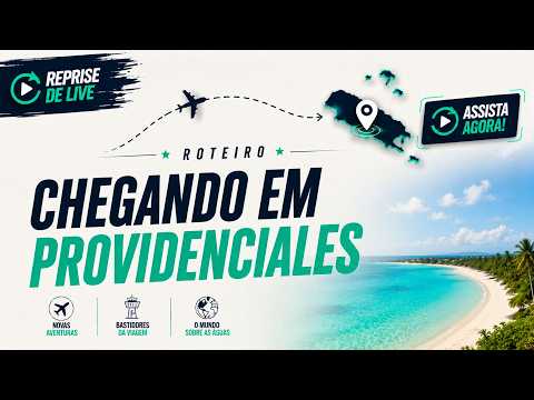 Come fly with us! arriving in Providenciales [Live Replay]