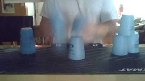 Speed Stacking Cycle 9.63!!! New PB!!!