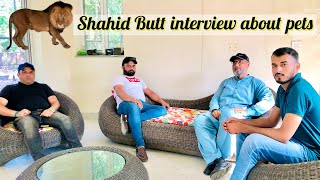 Shahid Butt interview about pets 🦁 🐕... Australian kennel wale|| Informational video|| #minizoo #pet