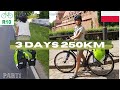 Bicycle touring Poland: The Baltic coast / From Russian borders to Puck [Couple cycling R10 Vlog 1]