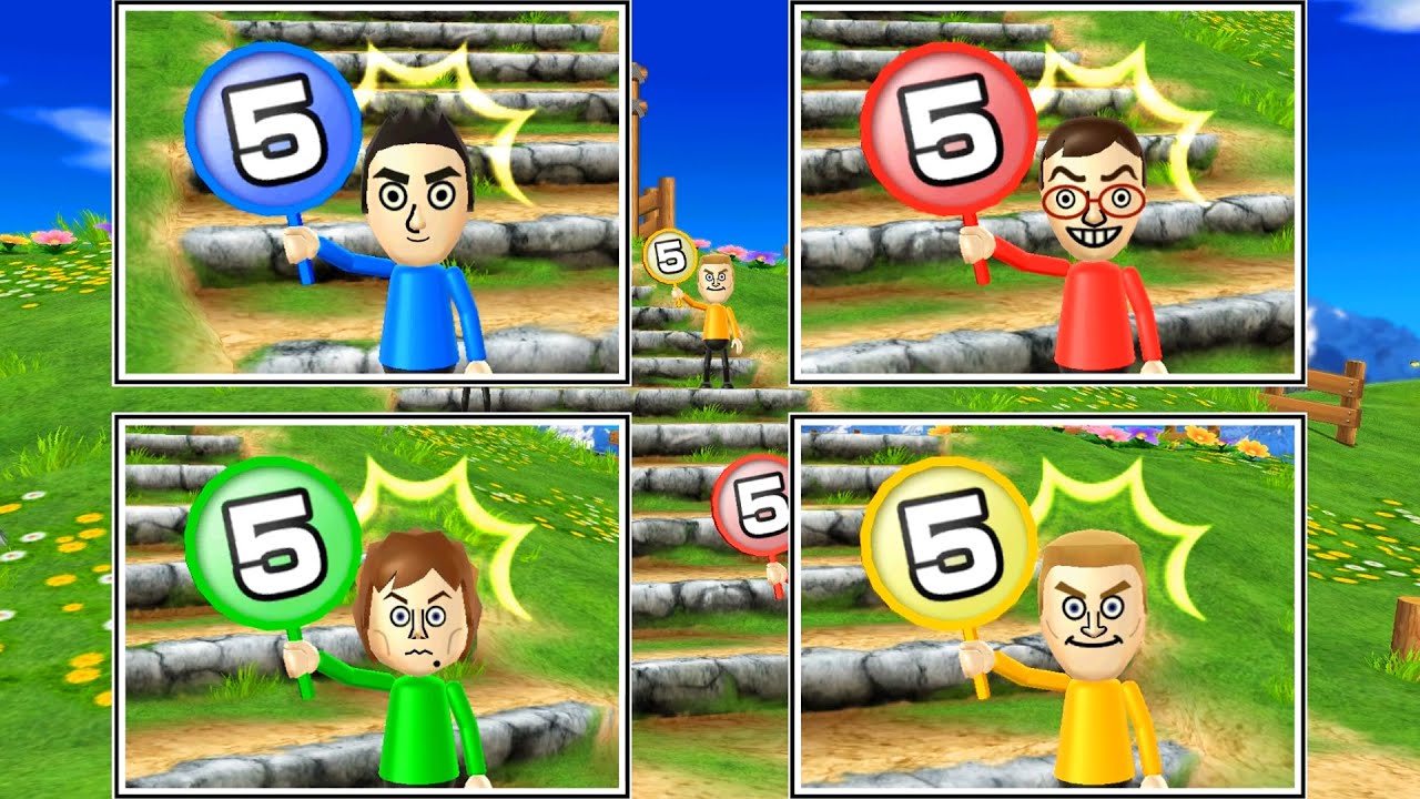 Wii Party Board Game Island - Ronaldo Vs Hiromasa Vs Pierre Vs Tyrone (Master CPU)