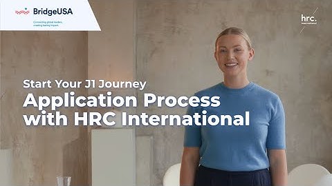 How to Apply for the J-1 Career USA Program | Step-by-Step with HRC International