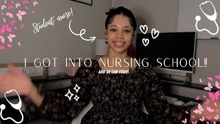 HOW I GOT ACCEPTED INTO NURSING SCHOOL & you can too!! | my stats, low gpa, HESI study tips + more!!