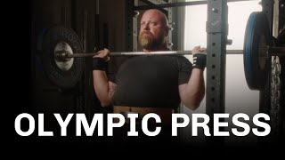 Olympic Press: Overhead Press More Weight with this Advanced Press Technique