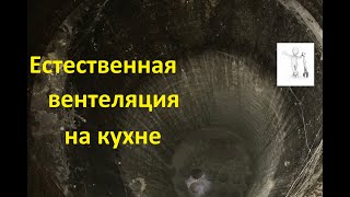 Естесвенная вентеляция на кухне