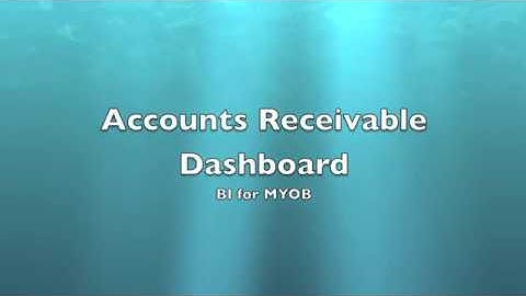 Accounts Receivable Dashboard