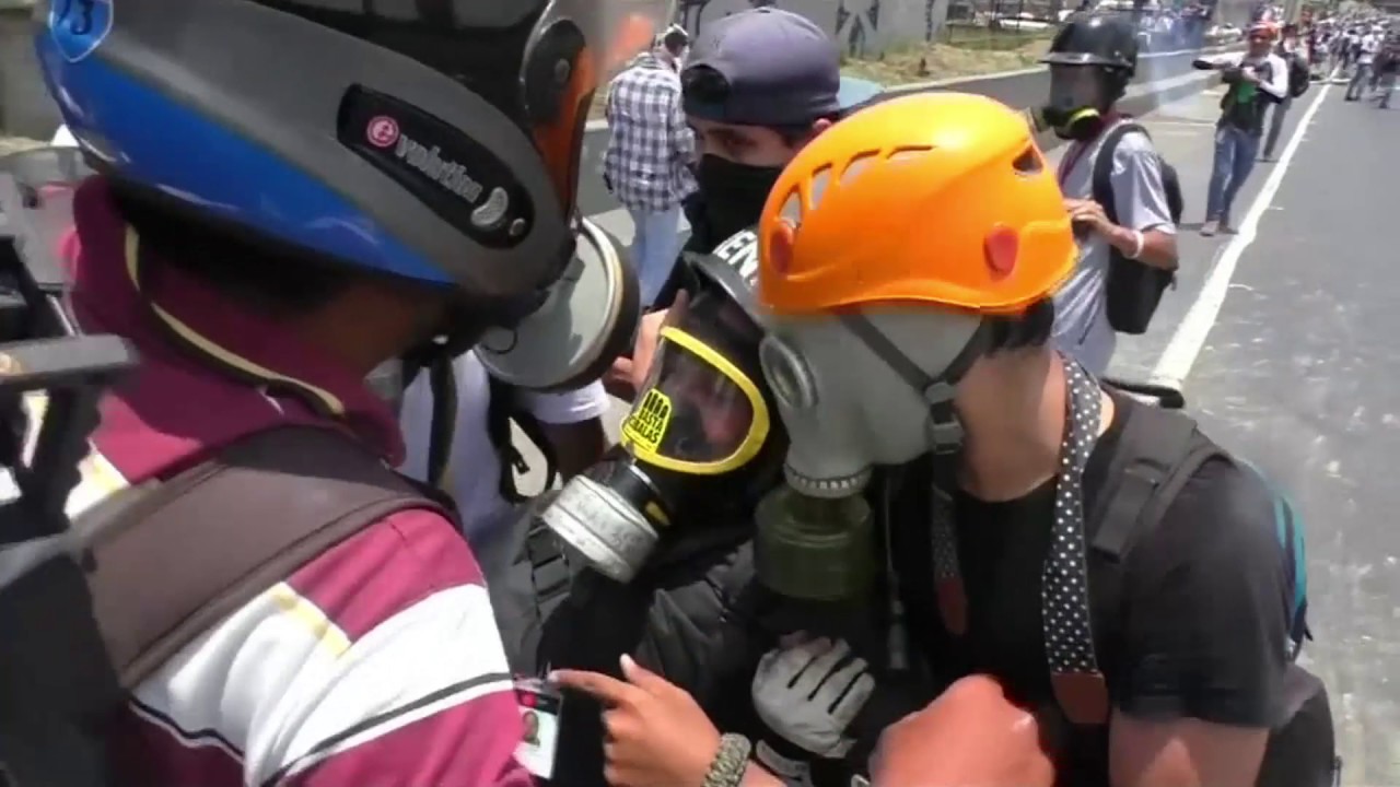 In Venezuela wordt hard ingegrepen bij demonstraties