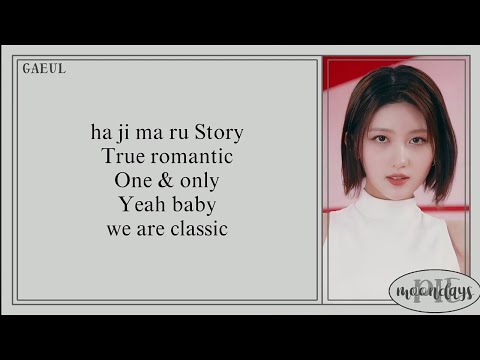 IVE Classic Easy Lyrics