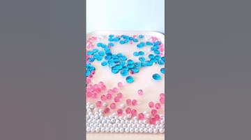 Episode 42 :Satisfying video and relaxing ASMR 🌟Reverse beads and stone #shorts @chanthornchannel