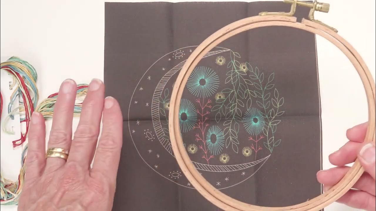 EMBROIDERY for Beginners - Learn the basics - New Floral embroidery kit is  now available 