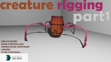 Four legged Rigging For Production in 3ds max Complete | Tutorial #ankutoonz