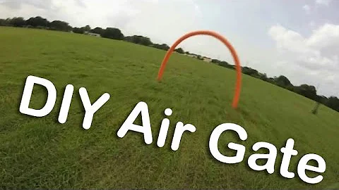 DIY - Make Your Own FPV Air Gate for Mini Quad Racing
