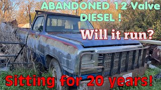 1st Gen Dodge Cummins Diesel! Sitting for 20+ years! Will it run? by TC Finds 16,343 views 2 months ago 46 minutes