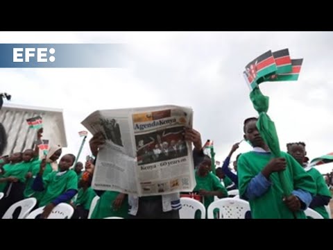 Miles de personas celebran en Nairobi los sesenta años de la independencia de Kenia