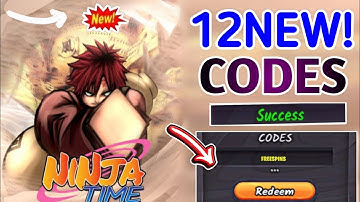 🚨 UPD 🚨 NINJA TIME CODES 2025 - NINJA TIME ALL WORKING CODES 2025 