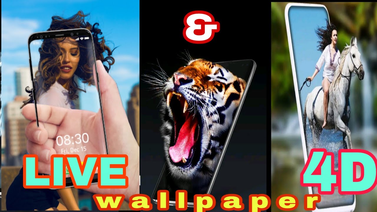 Live AND 4D wallpaper 2020 best app! YouTube