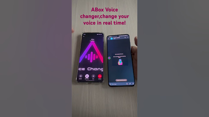 A voice changer that can change your voice in real time! from ABox！