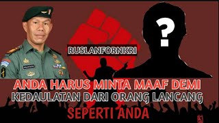 Merinding❗Balasan surat terbuka ruslan buton❗simak video dan bahasanya
