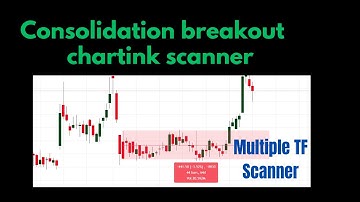 Consolidatie-uitbraak chartink | Bereik-uitbraak-screener in chartink