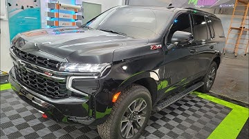 21 Chevy Tahoe Carbon Window Tint