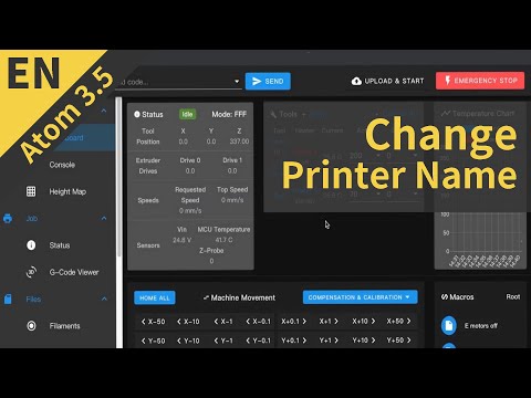 Atom 3.5 Change Printer Name