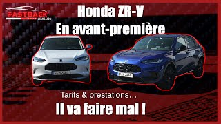 Fastback - Honda ZR-V : Tarifs & prestations, il va faire mal ! (avant-première)