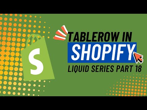 18 Shopify Liquid tablerow Tag Explained – Loop Through Tables Like a Pro