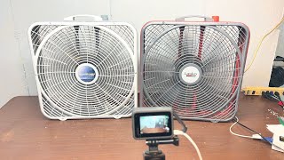 Box Fan Comparison I Lasko Weather Shield vs. Lasko Pro Power