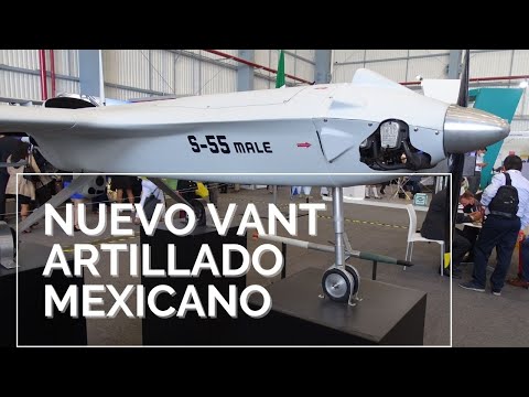 Un nuevo vehículo aéreo artillado hecho en México, S-55 Ares