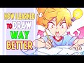 How I Learned To Draw Way Better | How To Draw | Sketchbook Tour