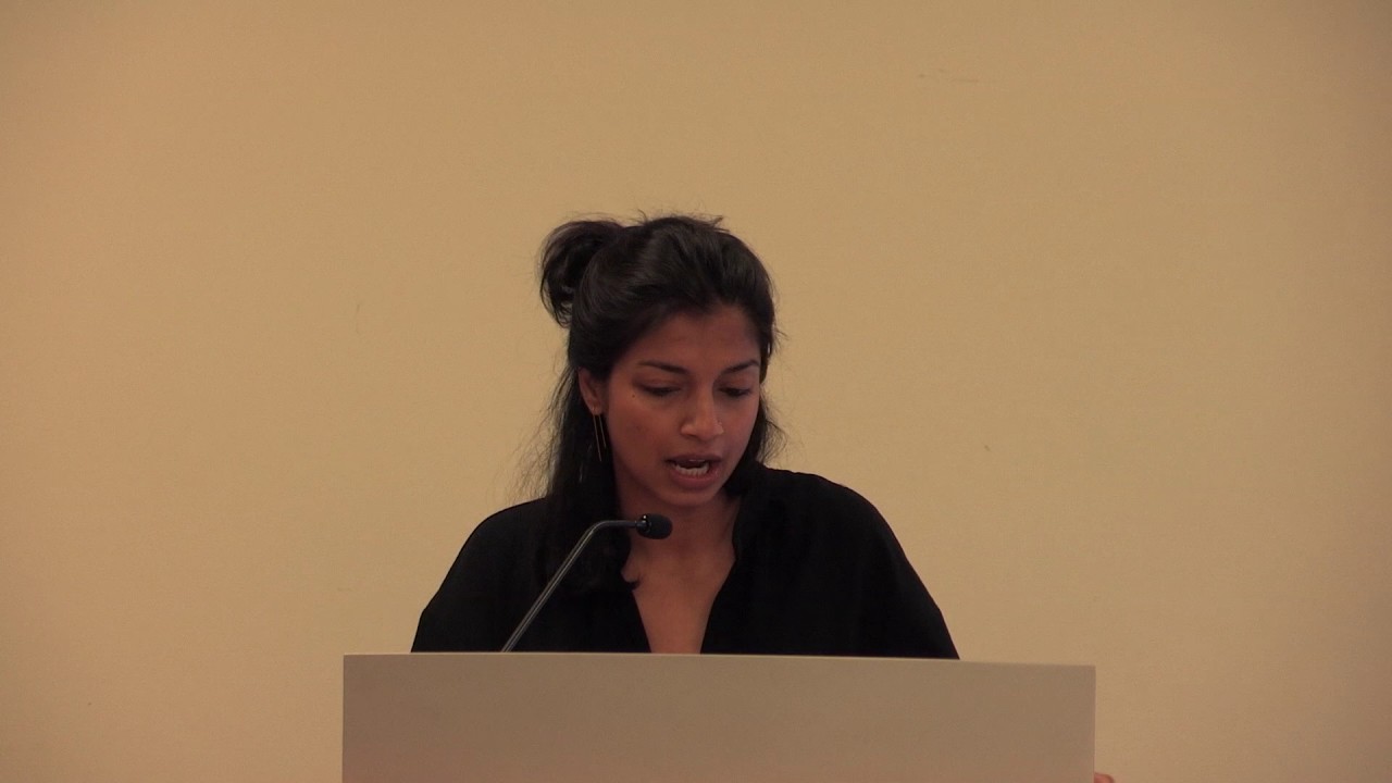 Diksha Basu (THE WINDFALL) at the Librarian Author Breakfast June 2017