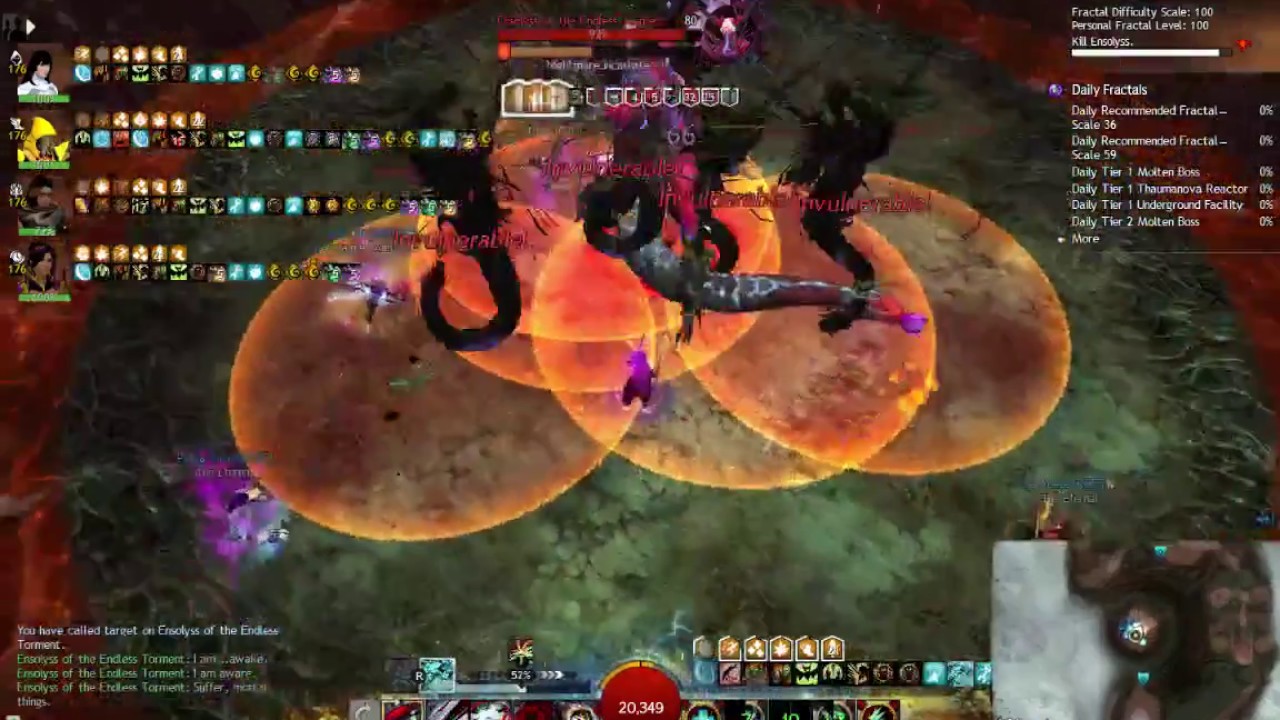 GW2 Nightmare Fractal 100 Challenge Mote - final boss