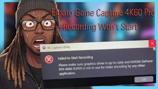 Recording Issue with 4K Capture Utility and NVIDIA Drivers Version 591 44 and Newer