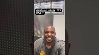 You C - Dillian Whyte Fires Shots At Anthony Joshua