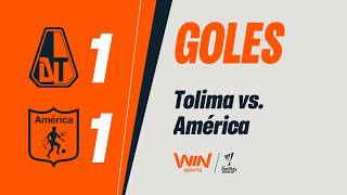 Tolima Vs. América Goles Liga Betplay Dimayor 2026-2 Fecha 11
