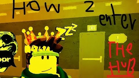 How to Enter The Hub from Level 1 (The Backrooms Infinity: The Renaissance Liminality)