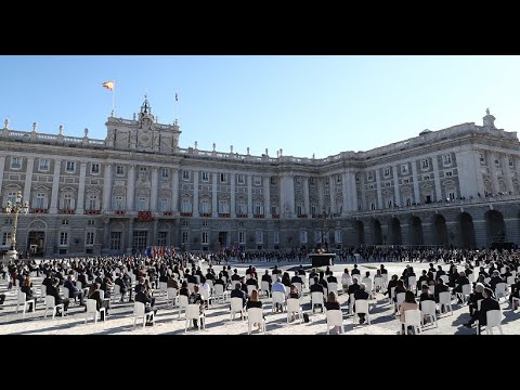 Homenaje de Estado a las Víctimas de la enfermedad por Coronavirus y de Reconocimiento a la Sociedad