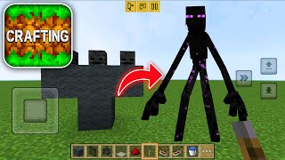 How to Spawn MUTANT ENDERMAN in CRAFTING and BUILDING