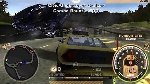 NFSMW Fail to Follow RAZOR with a TAXI
