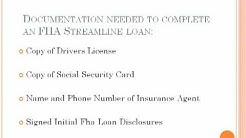 Fha Streamline Refinance 