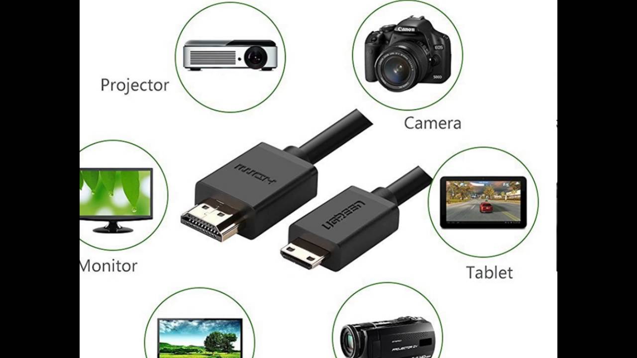 🎥 Cáp Mini HDMI to HDMI dài 2M hỗ trợ độ phân giải 4K chính hãng Ugreen UG-10117 — Video review, click xem trên YouTube