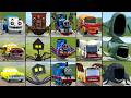 OLD AND NEW UPDATE: CAR EATER, HOUSE HEAD, THE BLOOP, BUS EATER BUILDING, THOMAS TRAIN IN GMOD !!
