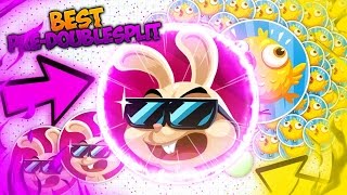 Dual agar - agario Best Pre-split Double - Reverse trick *Hacked* - Easy Takeover!!!