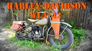видео: Harley-Davidson WLA-42 (1944 год) обзор картинка: Harley-Davidson WLA-42 (1944 год) обзор
